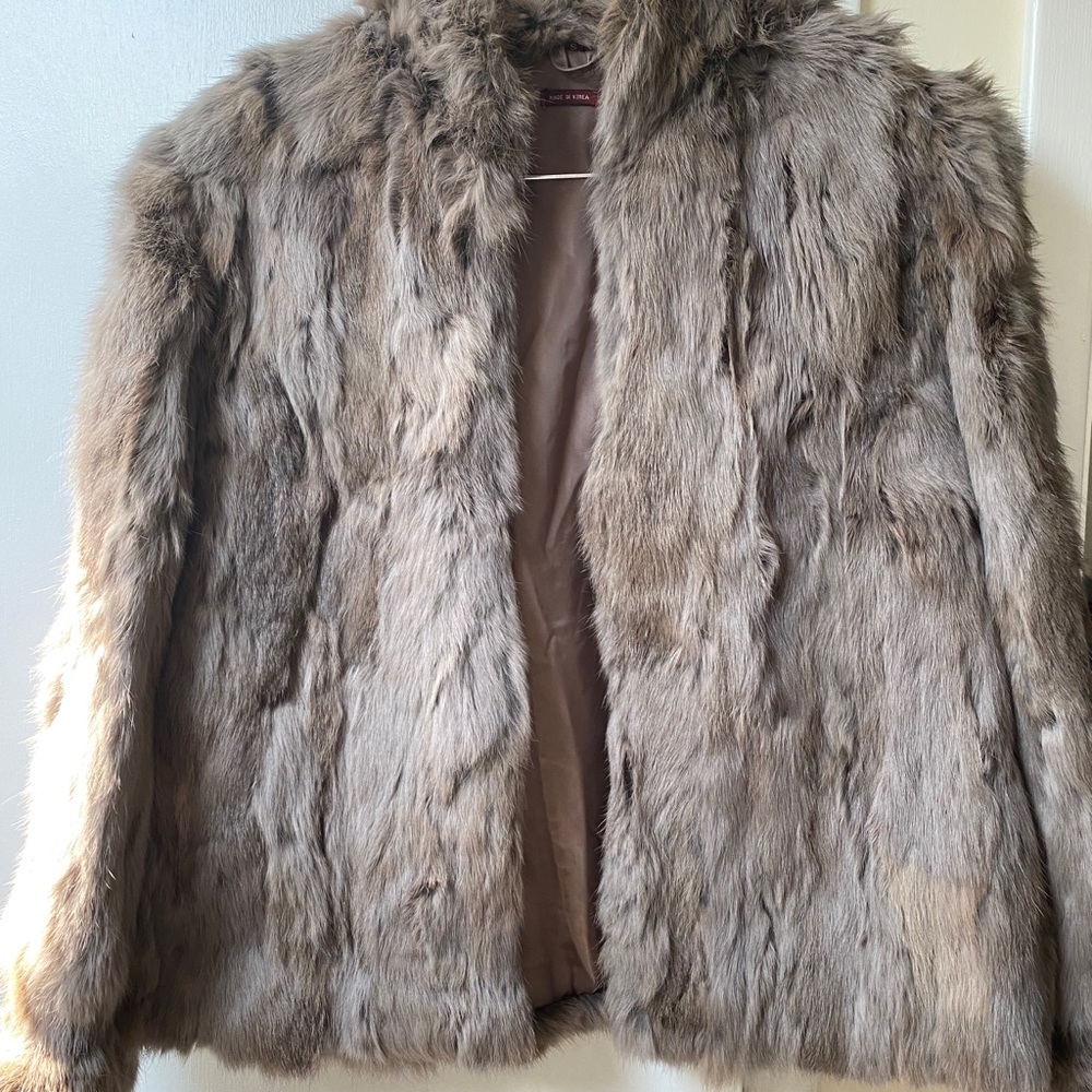 Vintage Rabbit fur coat